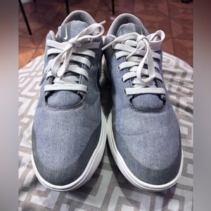 Nike Victory G Gray and White Golf Sneakers Men’s 10W